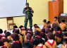 Tanamkan Cinta Tanah Air Sejak Dini, Babinsa Banaran Beri Wawasan Kebangsaan kepada Siswa SD