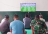 Kodim 0801/Pacitan Gelar Nobar Piala Dunia Bersama Masyarakat 