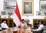 Presiden Prabowo Subianto di Istana Merdeka