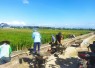 Babinsa dan Warga Sumberejo Bergotong Royong Perbaiki Irigasi Demi Kelancaran Air Sawah