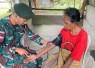 Satgas Yonarmed 12 Kostrad Gelar Pemeriksaan Kesehatan Gratis bagi Warga Alas Selatan