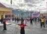 Senam Jumat Sehat Gabungan TNI, Polri dan Pemda Kabupaten Puncak Jaya