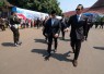 Menteri Ekonomi Kreatif, Teuku Riefky Harsya, menghadiri Upacara Peringatan Hari Bhayangkara ke-80, yang dipimpin Presiden Prabowo Subianto di Markas Korps Brimob Polri, Cikeas, Kabupaten Bogor, Jawa Barat, Rabu (01/07/2026)
