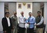 Sekretaris Jenderal (Sekjen) Kemnaker, Cris Kuntadi, menerima audiensi pimpinan Yayasan Gerakan Tani Muda Nusantara (GERTANUSA Foundation) di Kantor Kemnaker, Jakarta, Senin (6/7/2026)