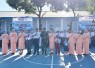 Komandan Lanud Sultan Hasanuddin Marsma TNI Vincentius Endy Hadi Putra, M.Han., didampingi Ketua PIA Ardhya Garini Cab.2/D.II Lanud Sultan Hasanuddin Ny. Lina Vincentius Endy Hadi Putra, membuka secara resmi Masa Pengenalan Lingkungan Sekolah
