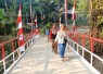 Kini Jembatan Garuda Berdiri Kokoh di Desa Ngaglik