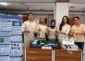 Dokumentasi : Vivaldi dan tim saat menghadiri pameran dalam kegiatan Capstone