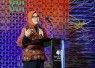 Sekretaris Kementerian Ekonomi Kreatif/Sekretaris Utama Badan Ekonomi Kreatif, Dessy Ruhati, memberi sambutan sekaligus briefing pada Rapat Interkementerian Kepanitiaan World Conference on Creative Economy (WCCE) 2026, Jakarta, Selasa (28/7/2026)