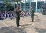 Tanamkan Cinta Tanah Air Sejak Dini, Koramil Kartoharjo Bekali Ratusan Pelajar SMK dengan Wasbang dan PBB