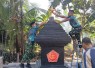 Percantik tugu Brawijaya TMMD ke-129
