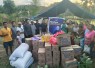 Anggota DPR RI Fraksi Partai NasDem, Julie Sutrisno Laiskodat, yang menyalurkan bantuan logistik ke tiga posko pengungsian