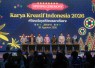 Menteri Ekonomi Kreatif/Kepala Badan Ekonomi Kreatif (Ekraf), Teuku Riefky Harsya, menghadiri acara Karya Kreatif Indonesia (KKI) 2026 di Jakarta International Convention Center (JICC), Kamis (20/8/2026)