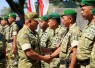 Wakil Kepala Staf Angkatan Darat (Wakasad) Letjen TNI Muhammad Saleh Mustafa melakukan kunjungan kerja di Yonif TP 531/Menak Sopal