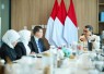 Menteri Ekonomi Kreatif Teuku Riefky Harsya menerima audiensi Indonesia Property&Bank perluas akses karya kreatif, Jakarta, Senin (7/9/2026)