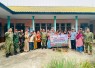 Tingkatkan Kesadaran Bahaya Karhutla, TNI Kembali Laksanakan Penyuluhan Pencegahan Karhutla di Kabupaten Sambas