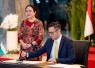 Ketua DPR RI Puan Maharani menerima kunjungan Wakil Perdana Menteri (PM) Republik Bulgaria, Alexander Poulev