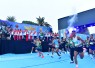 Kepala Staf Angkatan Laut (Kasal) Laksamana TNI Dr. Muhammad Ali mendampingi Panglima TNI Jenderal TNI Agus Subiyanto melepas ribuan peserta ajang lari TNI RUN 2026 
