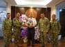 Pa Sahli Tk. III Bid. Komsos Panglima TNI Mayjen TNI Putranto Gatot Sri Handoyo, S.Sos., M.M. dan rombongan melaksanakan anjangsana ke Ketua Dewan Ekonomi Nasional Jenderal TNI (Purn) Luhut Binsar Pandjaitan di Jl. M.H. Thamrin No.8, Jakarta Pusat