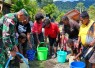 Kodim 1714/Puncak Jaya Salurkan Air Bersih, Wujud Kepedulian TNI kepada Warga Pagaleme