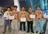 Murid Indonesia yang menjadi delegasi pada ajang International Olympiad on Astronomy and Astrophysics (IOAA) 2026 dan berhasil membawa pulang tiga medali perunggu, satu _Honorable Mention_, dan _Winner of the Poster Competition_ pada Senin (5/10). Fotografer: Tim Puspresnas