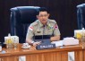 Kepala BNPB Letjen TNI Dr. Suharyanto, S.Sos, M.M beserta jajaran, menghadiri rapat Koordinasi, Sosialisasi dan Kesiapsiagaan dalam menghadapi fenomena El Nino yang di gelar di Ruang Rapat Sasana Bhakti Praja, Gedung C, Kementerian Dalam Negeri (Kemendagri), Senin (29/06)