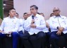 Menteri Ketenagakerjaan Yassierli bersama Sekretaris Kabinet (Seskab) Teddy Indra Wijaya meluncurkan Program Pemagangan Nasional (MagangHub) Angkatan II Tahun 2026 di Jakarta, Senin (29/6/2026)