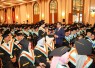 Menteri Ekonomi Kreatif/Kepala Badan Ekonomi Kreatif (Ekraf), Teuku Riefky Harsya menghadiri wisuda Institut STIAMI Ke-41 di Gedung Balai Samudera Jakarta, Kamis (2/7/2026)