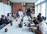 Wakil Menteri Ekonomi Kreatif, Irene Umar, menerima audiensi jenama suvenir lokal Sovlo di Kantor Kementerian Ekraf, Jakarta, Senin (20/7/2026).