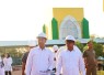 Wakil Gubernur Kepulauan Riau Nyanyang Haris Pratamura meninjau langsung pengerjaan renovasi Masjid Raya Nur Ilahi di Dompak, Tanjungpinang, Rabu (2/9/2026)
